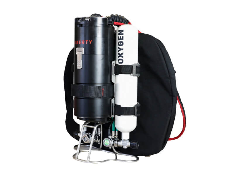 Liberty-CCR Havy- 3L Kreislaufgerät mit dem Liberty-CCR Havy- 3L tauchen